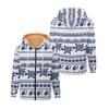 Produto Novo 2024 Transfronteiriço Veludo Espessado Inverno Algodão Roupa Exterior Jaqueta Inverno Veludo Ártico Algodão Roupa Exterior para Homens e Mulheres Jaqueta de Algodão Quente