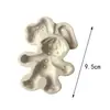 Série de Natal, boneco de gengibre, molde de silicone líquido de alce, ferramenta de modelagem de açúcar flip DIY