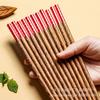 @ Xiao Mu Xian Madera Maciza Cremallera Rápida Hogar Antideslizante Palillos de Secuoya Hotel Jinfu Palillos para Alitas de Pollo Regalo Vajilla