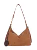 Bolsa Vintage de Camurça para Mulheres 2026 Outono Nova Bolsa de Bolinho para Deslocamento Transfronteiriço Bolsa Transversal Casual de Nicho Bolsa Tote
