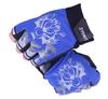 Guantes de Fitness de Medio Dedo para Hombre y Mujer Moda Cabeza de Lobo Delgados para Ciclismo Deportes al Aire Libre Ejercicio Guantes de Montañismo