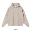 Sudadera con capucha inalámbrica de 300g, hecha a medida con un diseño de hombros ligeramente caídos, adecuada para camisas de cultura corporativa, uniformes de trabajo y sudaderas, con logotipos bordados o impresos directamente
