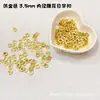 Diámetro interior 3.5mm Hebilla Estilo Japonés Pequeño Begonia Muñeca de Algodón BJD Ropa para Muñecas Hebilla Decorativa Retro Hecha a Mano DIY Mercería