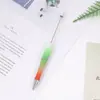 Plumas de Cuentas de Colores, Plumas Creativas para Bolígrafo DIY con Cuentas, Lindos Bolígrafos de Tinta de Gel con Gradiente de Color Macarrón Multicolor, Al por Mayor en Stock