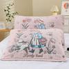 Toalla de almohada acolchada de dibujos animados 52 x 78 algodón y funda de almohada engrosada individual dormitorio de estudiante alto valor de color toalla de almohada al por mayor