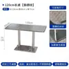Silla plegable de acero inoxidable de moda para restaurante, silla exterior engrosada con respaldo, mesa y silla de comedor individuales de metal para el hogar