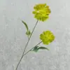 Novo Produto Transfronteiriço Artificial Dente-de-leão de 2 Pontas Bola de Pelúcia Material para Buquê de Casamento DIY Grama Cebola Doméstica Flores Artificiais Decorativas