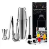 Coctelera Boston de Acero Inoxidable de Fábrica Varias Especificaciones aptas para Barra Coctel Manual Coctel en stock Venta al por mayor