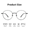 Exquisito Armazón de Gafas Ovalado Pequeño para Mujer, Moderno y Adelgazante Armazón de Gafas para Miopía con Filtro de Luz Azul, Armazón de Titanio Puro Ultraligero 8807