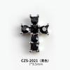 Nueva Joyería para Uñas Estilo Gótico Estilo Oscuro Cruz Aleación Diamante Estilo Punk Diamante para Uñas Decoración Fábrica Outlet