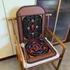 Cojín para Silla de Jefe Calentado con Turmalina de Onda Corta, Cojín para Silla con Bola de Energía de Iones Negativos, Cojín para Asiento de Fotones, Cojín de Luz Roja y Azul