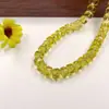 Cuentas de Rueda de Cristal de Color Transparente Alto de 8MM para Pulsera, Collar Hecho a Mano, Accesorios de Joyería
