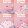Zapatos para niñas de comercio exterior transfronterizos 2026 verano nuevos zapatos deportivos de malla transpirable para niños mayores y niños pequeños, zapatos infantiles coconut