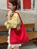 Nova Bolsa Tote Vintage de Camurça para Mulheres 2026, Grande Capacidade, de Ombro, Transversal, de Mão, para o Trabalho, Versátil, Cor Maillard