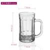 Canecas de Cerveja de Vidro com Alça para Atacado, Xícaras de Chá, Copos de Vidro, Copos de Água, Vários Estilos de Copos para Chopp, Copos com Alça Regular