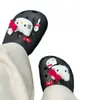 Acessórios para sapatos de furo Material DIY Fivela de sapato Flor de sapato Pelúcia Gato KT HelloKitty Decoração Cruzada e-commerce