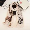 Bufanda Caliente Transfronteriza de Cachemir Imitación Delgada Cálida para Primavera y Otoño para Mujer, Estampado de Leopardo y Tigre, Chal para Hombro Estilo Old Money, Bufanda de Alta Gama