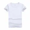 Camiseta modal sublimática gola redonda impressão logo transferência de calor lisa branca pura manga curta camisa publicitária atacado