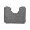 Alfombra de Piso Jacquard de Imitación Cachemira Alfombra Absorbente para Pies de Baño Alfombra para Puerta de Baño Antideslizante Alfombra para Dormitorio Junto a la Cama Alfombra Resistente al Desgaste