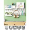 Painel Perfurado Sem Furos DIY Organizador de Parede para Estudo e Quarto, Suporte de Exibição Decorativo