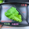 Hojas de Lechuga Simuladas Hojas de Verduras Frutas Falsas Verduras Modelo de Lechuga Gabinete Decoración de Cocina para el Hogar Accesorios de Exhibición