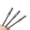 Celebridad de internet 3.1mm uña mini anillo de lija eje integrado removedor de uñas tallado pulido anillo de lija rodamiento plata