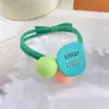 Goma elástica para el pelo de niños, diadema para niñas, duradera, de color, para coleta, estudiantes, alta elasticidad, cuerda para la cabeza, linda, no daña el pelo, cuerda elástica
