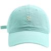 Gorra de béisbol con bordado de letras de Corea del Sur, suave y moderna, para mujer, combina con todo, informal, de ala ancha y delgada, para hombre.