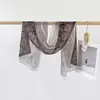 Lenço de Seda Xili Elegante e Artístico, Fita Longa, Estilo Étnico Versátil, Estampa Paisley, Proteção para o Pescoço, Lenço Longo para Roupa Externa para Mulheres