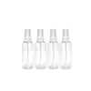 Tônico de Viagem Transparente Frasco Pequeno com Borrifador Perfume Engarrafado 100ml PET Poliéster Frasco Transparente com Borrifador