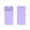 Baterías externas al por mayor con certificación 3C, gran capacidad de 20000 mAh, adecuadas para supermercados y tiendas de conveniencia, personalizables como regalos.