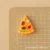 Juguetes de comida realistas de resina, incluyendo pasteles en forma de corazón, pizzas y decoraciones de crema, para zapatos en miniatura DIY, accesorios para fundas de teléfono y decoraciones