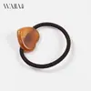 NUEVO Scrunchie de Acetato Wjia, Retro Simple Engrosado Colorido Dopamina en Forma de Corazón para Mujer, Accesorio para el Cabello