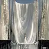 Decoração de Noivado com Fio de Pérolas Gigantes Ornamento Pendurado Exibição de Loja Decoração de Celebridade da Internet Ponto Fotográfico Cenário de Festa Vitrine Sessão de Fotos