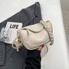 Bolsa de Nicho para Mujer Pedido Extranjero Moda Nueva Primavera/Verano 2026 Diseño de Nicho Bolso de Hombro Cruzado Bolso de Dumpling de Gama Alta