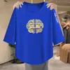 Nueva colección Primavera/Verano 2026: Camiseta casual versátil, elegante y moderna con mangas de tres cuartos, diseñada para crear un efecto adelgazante para mujeres