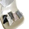 Songmu' Calcetines Coreanos de Cuero con Lazo para Niña Calcetines de Malla sin Costuras Calcetines de Felpa Medias Medias Dulces para Mujer