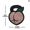 Parches bordados con temática de fitness, parche táctico de moral con patrón de calavera de animal levantando pesas, parche de decoración para ropa
