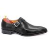 Sapatos de Couro Masculinos Couro Genuíno Outono 2021 Negócios Roupa Formal Sapatos Monk Masculinos Estilo Britânico Feitos à Mão Couro de Vaca Sapatos Monk Cavalheiro