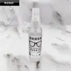 Líquido Limpiador para Gafas Esmeriladas Limpiador de Lentes Botella Transparente Gran Capacidad 60ml Agente Limpiador de Gafas Se Puede Imprimir con Logo