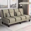 Sofá cama plegable, doble propósito, para dos o tres personas, multifuncional, diseño simple, adecuado para apartamentos de alquiler, dormitorios y salas de estar, sofá de tela