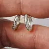 Brincos de Argola Simples Versáteis Cao Shi Transfronteiriços Moda Trabalho Estrela de Quatro Pontas Ornamento Requintado Diário Clássico Brincos de Combinação