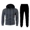 Nuevo cárdigan casual de otoño e invierno para hombre, suéter con capucha, estampado 3D, abrigo juvenil para hombre, conjunto al por mayor