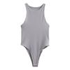 Mono ajustado sin mangas sexy para mujer europea y americana Y2K, top de moda para mujer, chaleco ajustado de color sólido para mujer