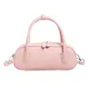 Bolsos de Verano de Moda Estilo Nuevo para Mujer Bolso de Mano Sencillo Bolso de Bowling a la Moda Bolso Versátil de Moda Bolso Casual Estilo Coreano