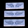 Molde de Alas de Ángel Espejo Hecho a Mano DIY Molde de Gota de Pegamento de Cristal Material Soporte Oscilante Accesorios Molde Decorativo