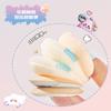 Juego de Borlas de Polvo GECOMO Moe Fun Cloud Sense Esponja Flocada Iluminador Rubor Maquillaje de Precisión Corrector Borla de Polvo para Dedo