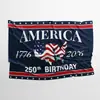 Amazon Transfronterizo Nueva Bandera Americana del 250º Aniversario Día de la Independencia de América Decoración de Atmósfera Festiva
