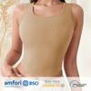 Chaleco de verano para mujer, nuevo, de talla grande, corto, con cuello en U, sin mangas, ajustado, con tirantes anchos, comercio exterior, venta al por mayor