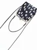 Bolsa Transversal Feminina Alça Única de Couro Fivela Alça de Bolsa Transversal 5mm de Espessura Marrom Escuro Preto Alça de Couro